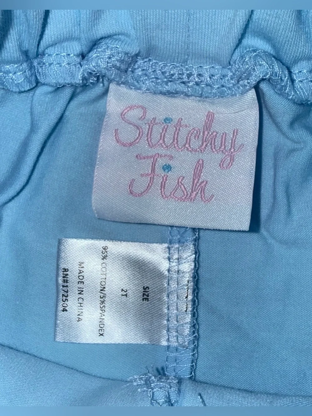 Stitchy Fish soft pink